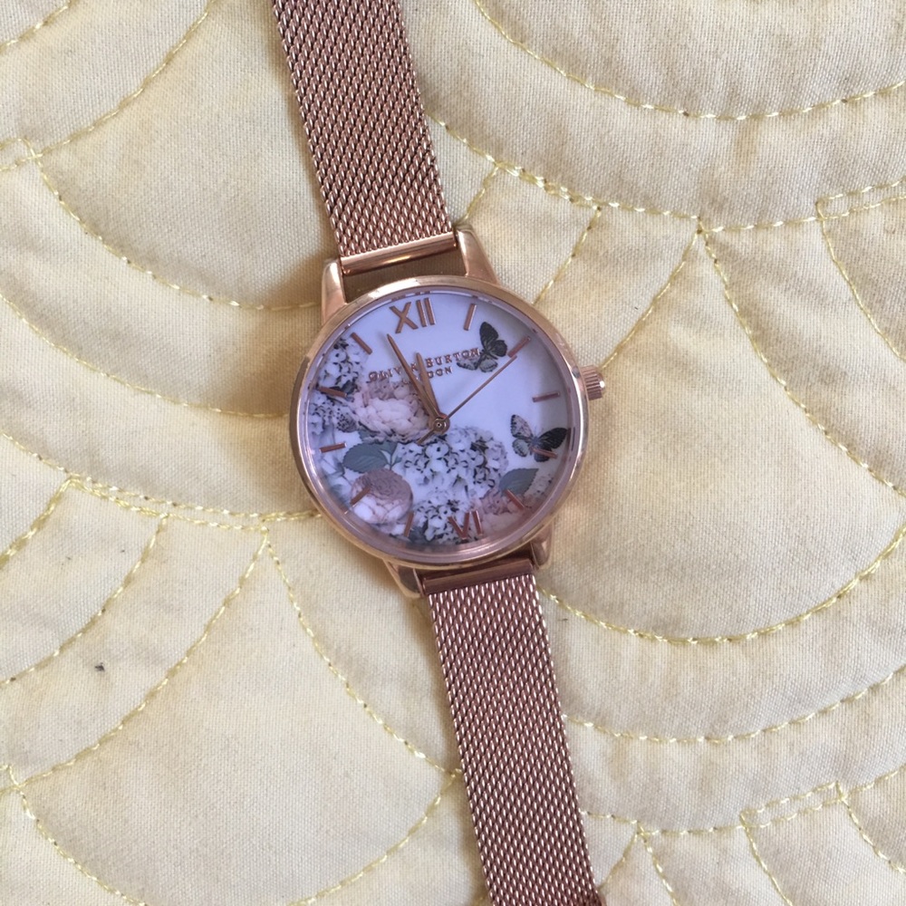 Olivia Burton rose gold watch
